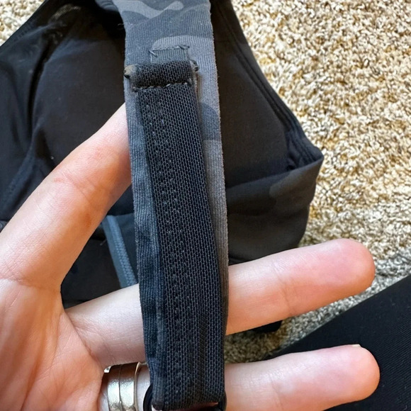 ZYIA Active Forest Camo Adjustable Mesh Medium Sport Bra - Picture 10 of 11